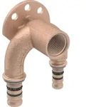 Geberit Mepla Doppelanschlusswinkel 90Gr d16-Rp1/2, L:52mm