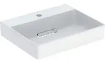 Geberit ONE AS-WT eckig, 50x41cm, CleanDrain m. Hl., o. &Uuml;l., wei&szlig;,