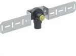 Geberit FlowFit Anschlusswinkel 90Gr vormontiert einfach Rg+ d20-Rp1/2 L:52mm