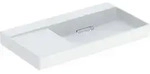 Geberit ONE WT 90x48cm, CleanDrain, Ablg.li o. Hl., o. &Uuml;l., wei&szlig;,...