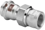 Viega Verschraubung mit SC Temponox 1762 in 22mmxRp3/4 Stahl nichtrostend