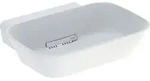 Geberit ONE AS-WT, SF, 50x42,5cm, CleanDrain o. Hl., o. &Uuml;l., wei&szlig; matt/wei&szlig;