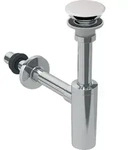 Geberit Waschbeckenablauf mit Siphon, DN32/40 Ventilab. und Manschette, wei&szlig;
