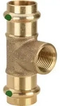 Viega T-St&uuml;ck mit SC Sanpress 2217.2 in 35mm x Rp1/2 x 35mm Siliziumbronze
