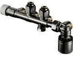 OVENTROP-Anschlussarmatur Multiblock T-RTL", Eckform, G 3/4 IG"