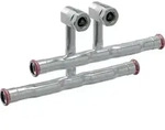 Geberit Mapress C-Stahl Set Anschluss-T-St&uuml;ck f. Vorl./R&uuml;ckl....