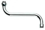 GROHE S-Auslauf 13005 Ausladung 150mm f&uuml;r K&uuml;chen-Wandbatterien 1/2'' chrom