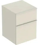 Geberit iCon Seitenschrank, 2 Schubladen 45x60x47,6cm, sandgrau
