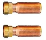Vaillant Anschlussstutzen G1 (AG) auf Kupferrohr 28 mm 2 Stk.