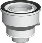 Wolf Erweiterung DN60/100 - DN80/125, aus PP