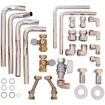 Vaillant VC/VCW/VCI-Installationsset Auf-/Unterputz, Rohre k&uuml;rzbar