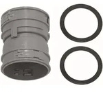 Vaillant Verbindungsst&uuml;ck f&uuml;r flexibles Abgassystem DN 60, PP
