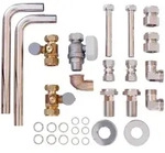 Vaillant VC-Installationsset, Aust. Alt-Inst., Auf-/Unterputz, Rohre k&uuml;rzbar