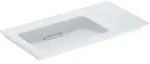 Geberit ONE MWT 90x48cm, CleanDrain, Ablg.re o. Hl., o. &Uuml;l., wei&szlig;,