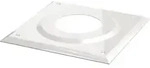 BOSCH Abgaszubeh&ouml;r FC-O80 Abdeckblende, 1-teilig, d:80 mm, wei&szlig;
