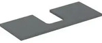 Geberit ONE WT-Pl. Aus mi. f. AWT Schalenform 120x3x47cm, lava matt