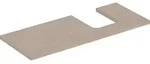 Geberit ONE WT-Pl. Aus re f&uuml;r AWT Schalenform 120x3x47cm, Eiche