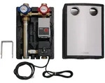 Vaillant Pumpengruppe mit 3-Wege-Mischer Rp 3/4, Vor-/R&uuml;cklauf Rp 1, Kvs 6,3