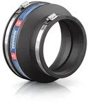 CR Adapterkupplung CAC 1702, bis 0,6 bar (155-170mm auf 110-125mm), EPDM / V2A