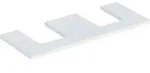 Geberit ONE WT-Pl. Aus re/li f. AWT Schalenf. 120x3x47cm, wei&szlig; matt