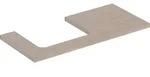 Geberit ONE WT-Platte, Ausschnitt li, f&uuml;r AWT 105x3x47cm, Eiche