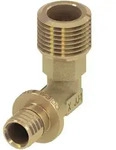 TECEflex Winkel&uuml;bergangsnippel Dim. 25 x R 1, Siliziumbronze"