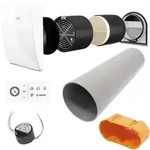BOSCH Paket dezentr. L&uuml;ftung JUPA VE201 Zwei-Zimmer Wohnung (35 m2 Wohnfl&auml;che)