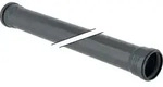 Geberit Silent-Pro Rohr mit 2 Muffen d125mm L100cm