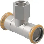Geberit Mapress Therm T-St&uuml;ck mit IG d76,1-Rp3/4-76,1