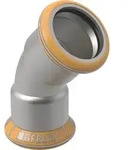Geberit Mapress Therm Bogen 45Gr d108