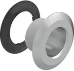 Geberit Flansch mit Schleifring zu BW-Ablauf mit Druckbet. PushControl...