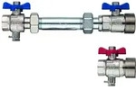 Kermi x-net WMZ-Einbauset 1'AG x 3/4' IG H, 1 St&uuml;ck/VPM