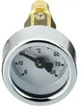 Danfoss Thermometer mit Adapter f&uuml;r Strangventile
