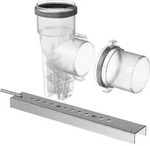 BOSCH Abgaszubeh&ouml;r FC-SE80-87 Abgasbogen d:80mm, 87Gr + Auflageschiene