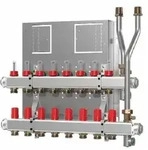 Danfoss Heizkreisverteiler Typ SG mit 5 Heizkreisen