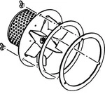 BOSCH Ersatzteil TTNR: 87381203230 Gebl&auml;se