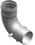 BOSCH Ersatzteil TTNR: 8718588627 Bogen 87Grd Anschluss 3/4 DN200 everp