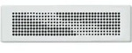 Vaillant Design Abdeckblende rechteckig Wave wei&szlig;