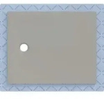 Geberit CleanFloor30 Duschfl&auml;che 110 x 90 cm integriert, mit Dichtvlies, grau ma...