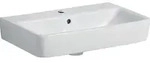 Geberit Renova Compact Waschtisch, 60x37cm m. Hl., m. &Uuml;l., wei&szlig;