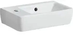 Geberit Renova Compact HWB, verk. Ausladung 40x25cm, Hl. links, m. &Uuml;l., wei&szlig;