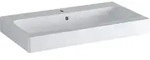 Geberit iCon Aufsatzwaschtisch, 75x48,5cm m. Hl., m. &Uuml;l., wei&szlig;