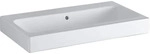 Geberit iCon Waschtisch, 75x48,5cm o. Hl., m. &Uuml;l., wei&szlig;, KeraTect