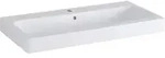 Geberit iCon Waschtisch, 90x48,5cm m. Hl., m. &Uuml;l., wei&szlig;, KeraTect