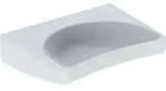 Geberit Paracelsus Waschtisch barrierefrei 64x49cm, o. Hl., o. &Uuml;l., wei&szlig;