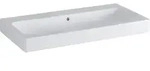 Geberit iCon Waschtisch, 90x48,5cm o. Hl., m. &Uuml;l., wei&szlig;, KeraTect
