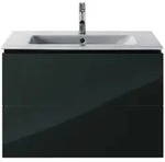 DU M&ouml;belwaschtisch ME by Starck 830 mm mit &Uuml;L, mit HLB, 1 HL, wei&szlig;