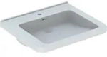 Geberit Renova Comfort Square WT barrierefrei 65x55cm, m. Hl., m. &Uuml;l., wei&szlig;