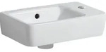 Geberit Renova Compact HWB, verk. Ausladung 40x25cm, Hl. rechts, m. &Uuml;l., wei&szlig;, T...