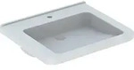 Geberit Renova Comfort WT eckig, barrierefrei 65x55cm, m. Hl., o. &Uuml;l., wei&szlig;